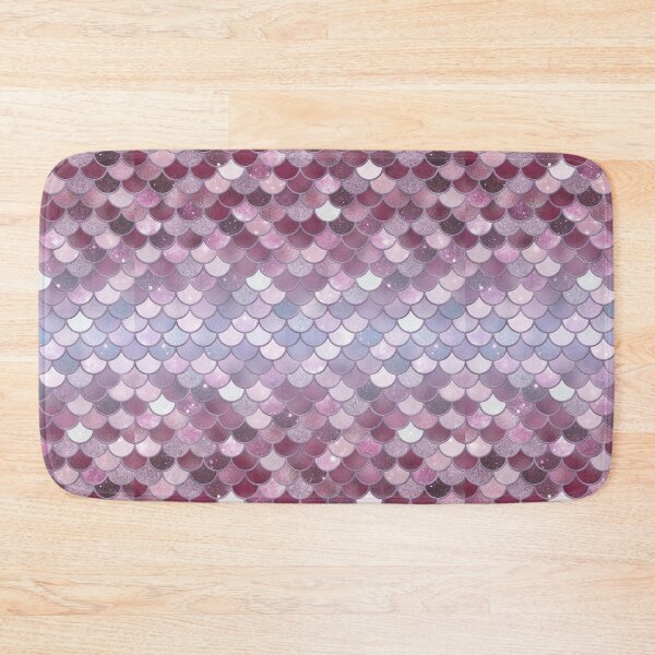 Item preview, Pink Glitter Mermaid Scale Pattern Gradient 2 designed and sold by PressedOak.
