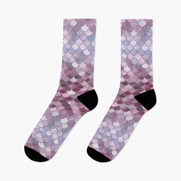 Item preview, Pink Glitter Mermaid Scale Pattern Gradient 2 designed and sold by PressedOak.