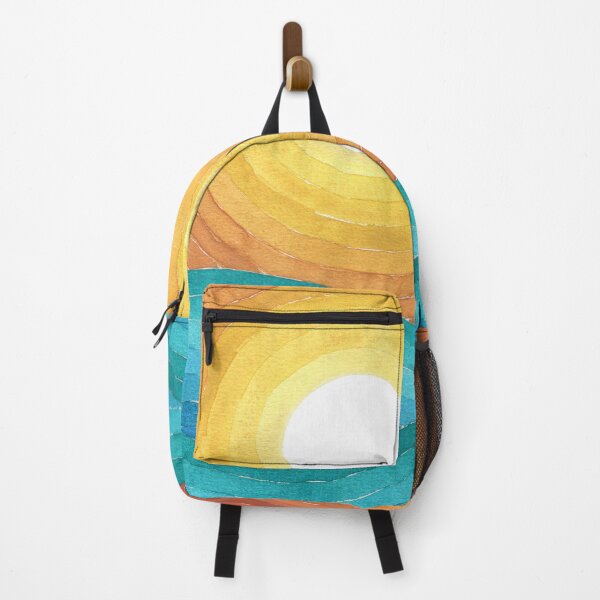 Item preview, Sunset over the ocean designed and sold by symmetreeart.