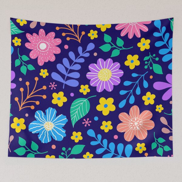 Item preview, Rainbow flowers designed and sold by FGCART.