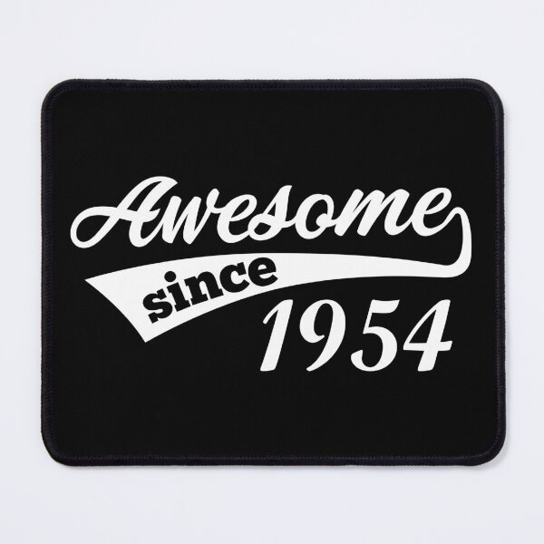Item preview, Awesome Since Birth Year 1954 Birthday Gift Idea designed and sold by haselshirt.
