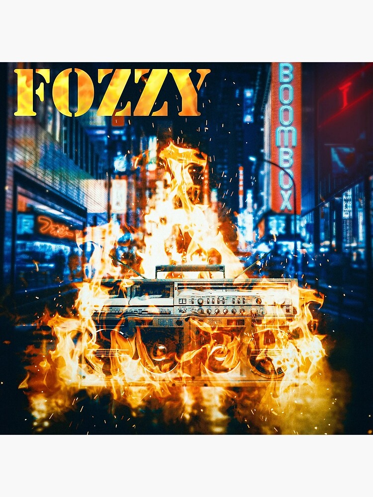 "Fozzy krecekz Boombox" Poster for Sale by hattiesijones Redbubble