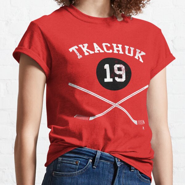 Brady Tkachuk Wearing Matthew Tkachuk's Friendship Tour Shirt Flamesport  Merch Y - Calgary Flames - Hectee