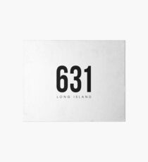 Long Island, NY - 631 Area Code Art Board