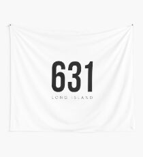 Long Island, NY - 631 Area Code Wall Tapestry