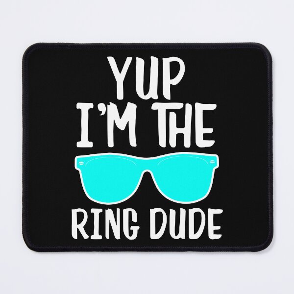 Item preview, Yup I'm The Ring Dude Ring Bearer Wedding Gift designed and sold by haselshirt.