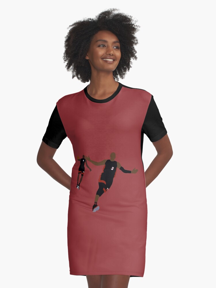 Dwyane Wade Lob To LeBron James Graphic T-Shirt Dress for Sale by  RatTrapTees