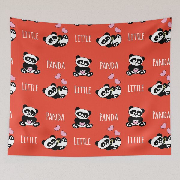 Item preview, Cute  little panda seamless pattern designed and sold by NaumStock.
