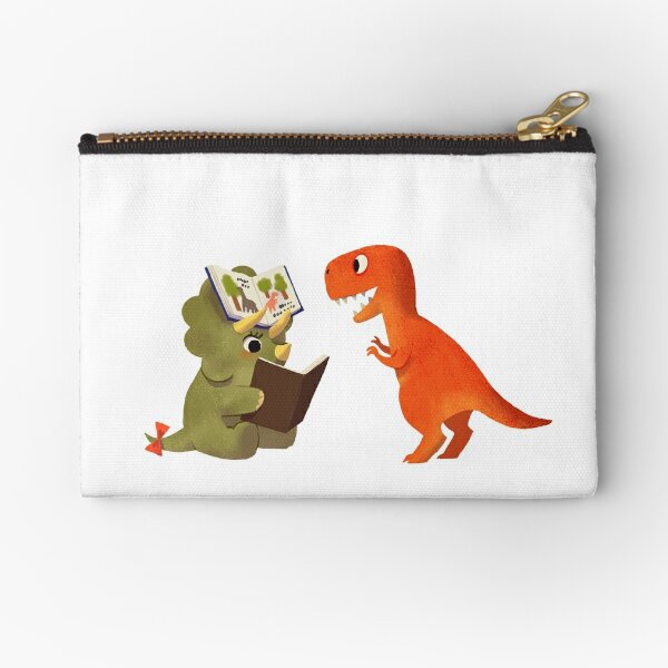 Pteranodon Witch Dinosaur Birds Tree Coin Pouch Clutch Purse Wristlet Wallet Phone Card Holder Handbag