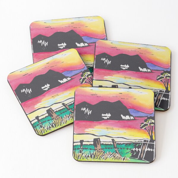 Item preview, Hellfire Bluff Sunset designed and sold by IlanaBeaDesigns.