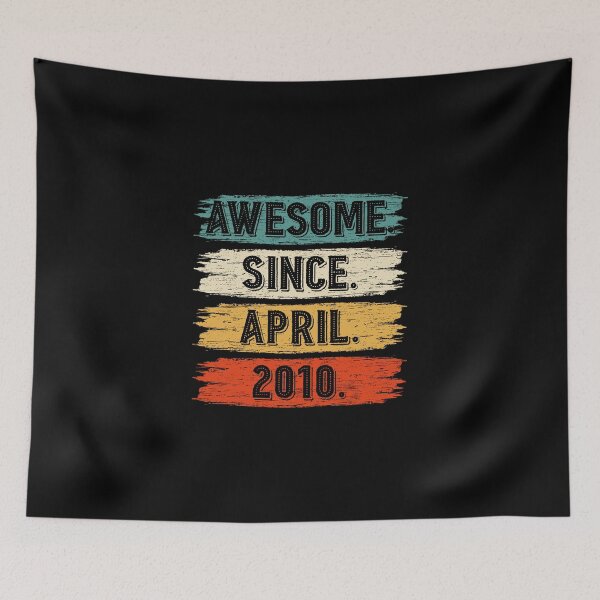 Item preview, 12 Years Old Gifts Awesome Since April 2010 12th Birthday designed and sold by MoHaCo.