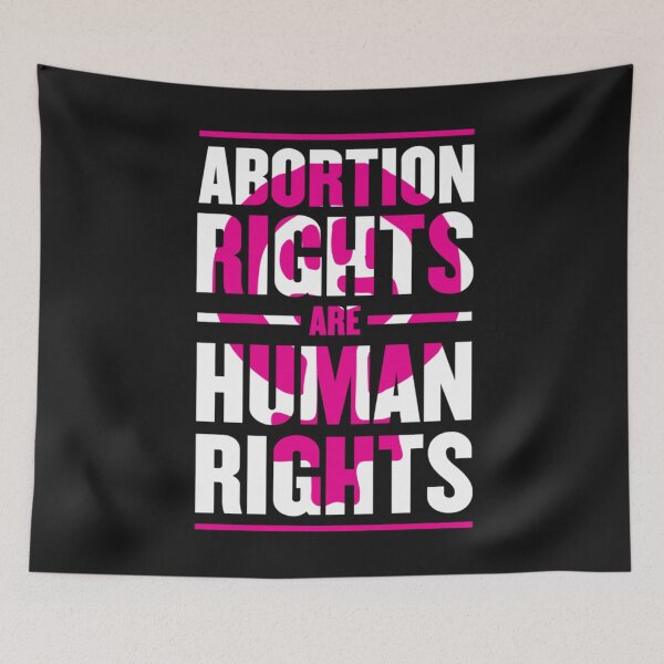 Item preview, Abortion Rights Are Human Rights Pro Choice Feminist Protest T Shirt designed and sold by Knight-Saverin.