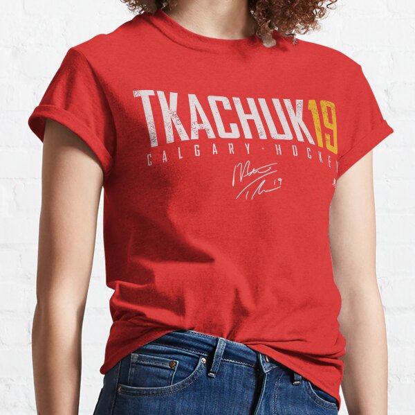 Brady Tkachuk Matthew Tkachuk's Friendship Tour Flamesport Merch Calgary  Flames T-Shirt - KitOmega