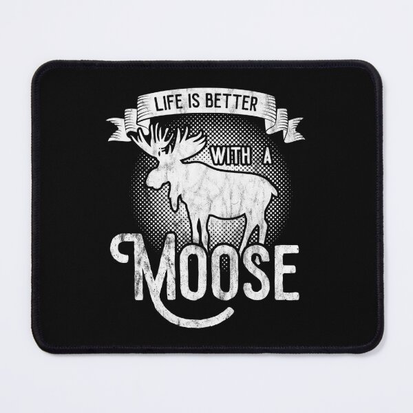 Item preview, Life Better With Moose Spirit Animal Gift Idea designed and sold by haselshirt.