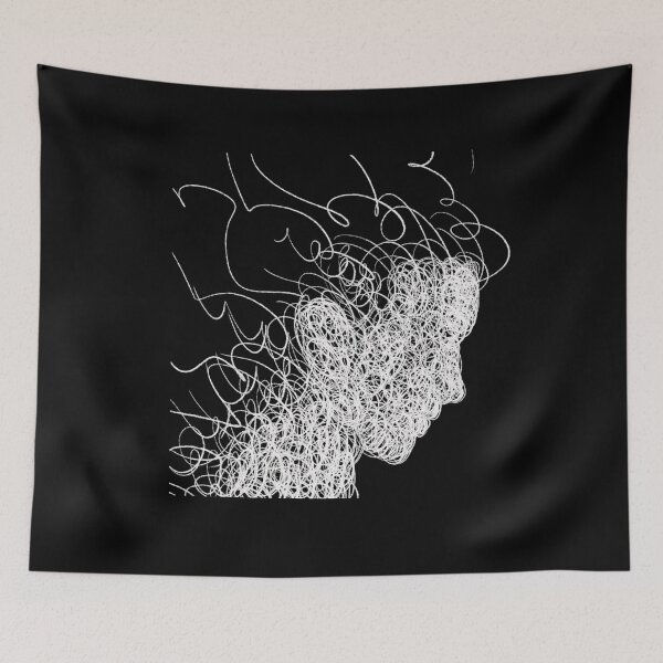 Item preview, Chaotic scribble lines with human like concept designed and sold by The-Corner-Five.