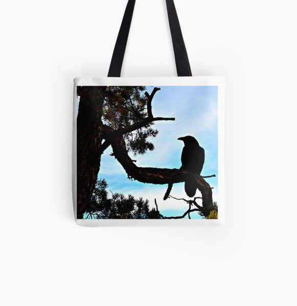 Birds On Grand Canyon's South Rim All Over Print Tote Bag