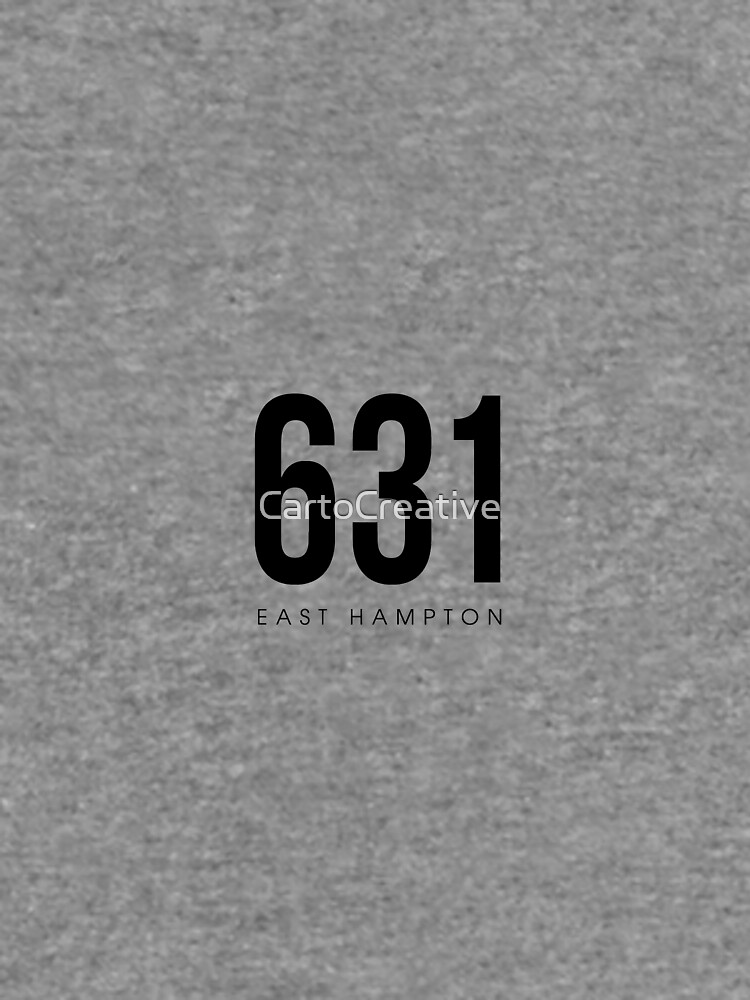 "East Hampton, NY 631 Area Code" Lightweight Sweatshirt for Sale by