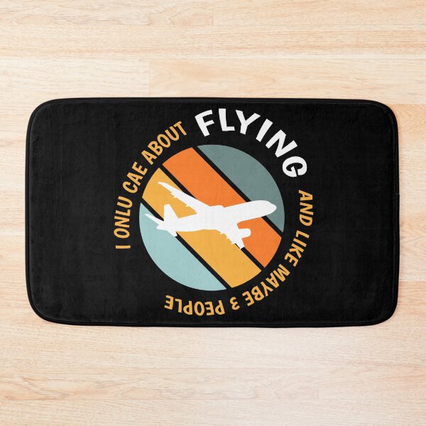 Item preview, Funny Flying Lovers - I Only Care About Flying design designed and sold by Merchking1.