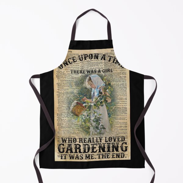 Item preview, Girl Loved Gardening Once Upon A Time Vertical Poster designed and sold by BrachKlarissa.
