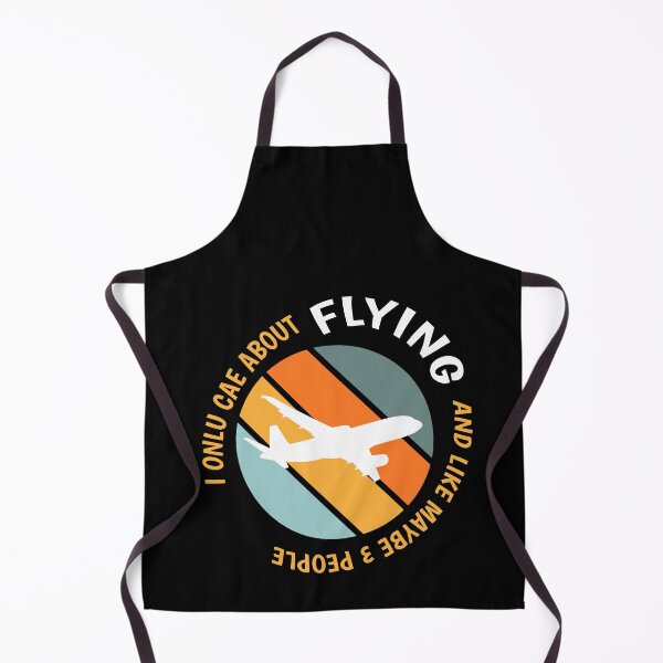 Item preview, Funny Flying Lovers - I Only Care About Flying design designed and sold by Merchking1.