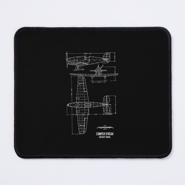 Item preview, Comper Streak Aircraft Model Blueprint designed and sold by PodiShawna.