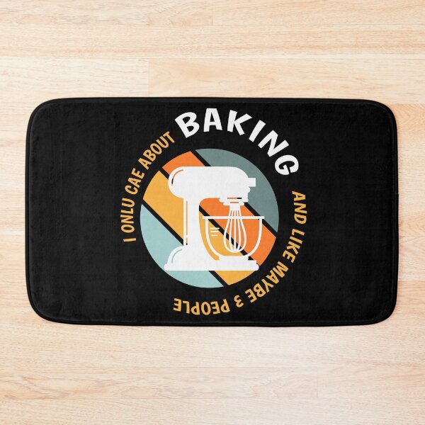 Item preview, Funny Baking Lovers - I Only Care About Baking design designed and sold by Merchking1.
