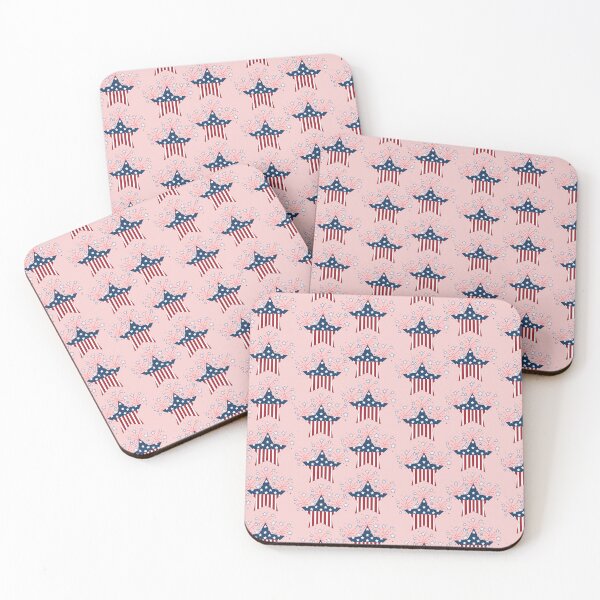 Artikelvorschau, Kopie von Stars and Stripes mit Feuerwerk, Fourth of July Pattern entworfen und verkauft von DigitalCutFile.