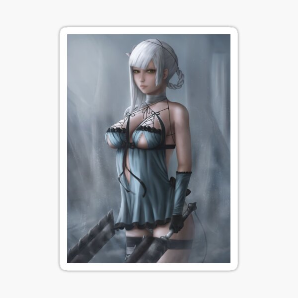 Nier Replicant Kaine Sticker For Sale By Janetdonohoe Redbubble 7905
