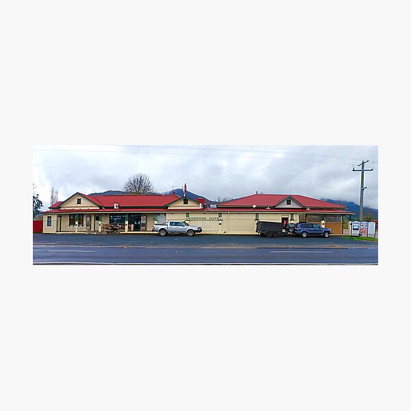 Item preview, Dederang Hotel on the Kiewa Valley Highway, Dederang, Victoria, Australia. designed and sold by Paul Gilbert.
