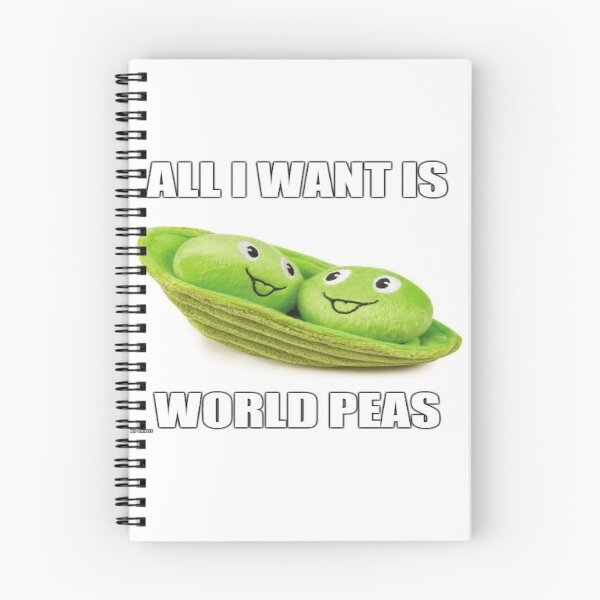 Item preview, Why Can't We Have World Peas?! designed and sold by Sara <33.