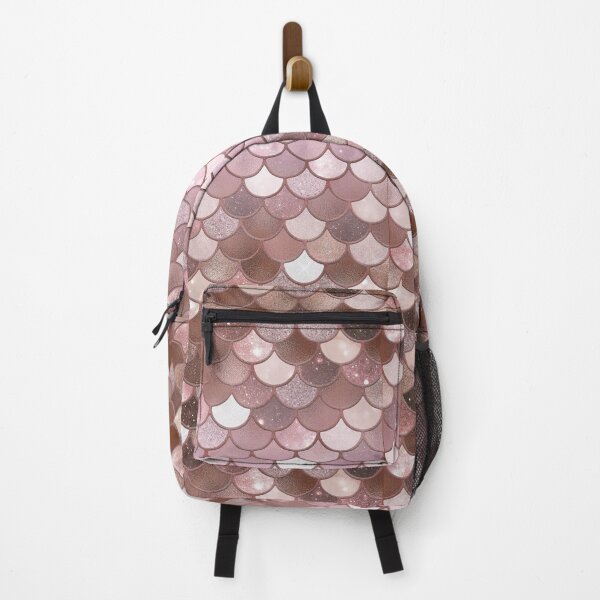 Item preview, Rose Gold Glitter Mermaid Scale Pattern Gradient designed and sold by PressedOak.