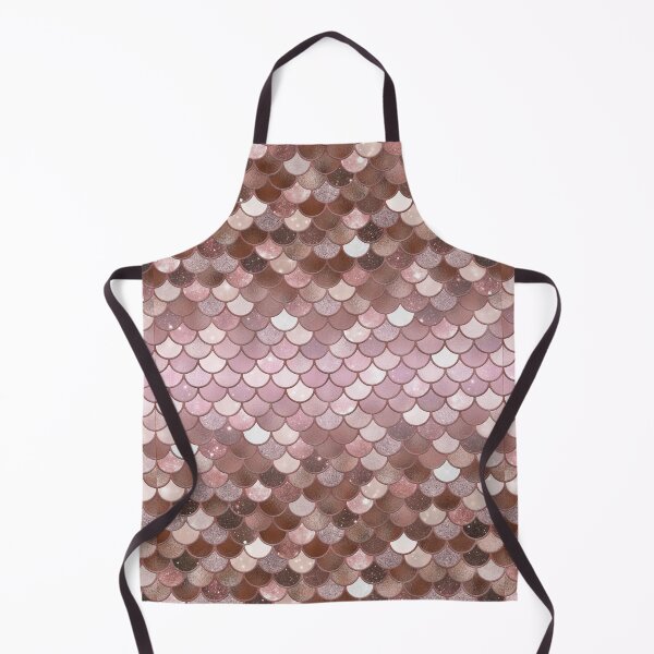 Item preview, Rose Gold Glitter Mermaid Scale Pattern Gradient designed and sold by PressedOak.