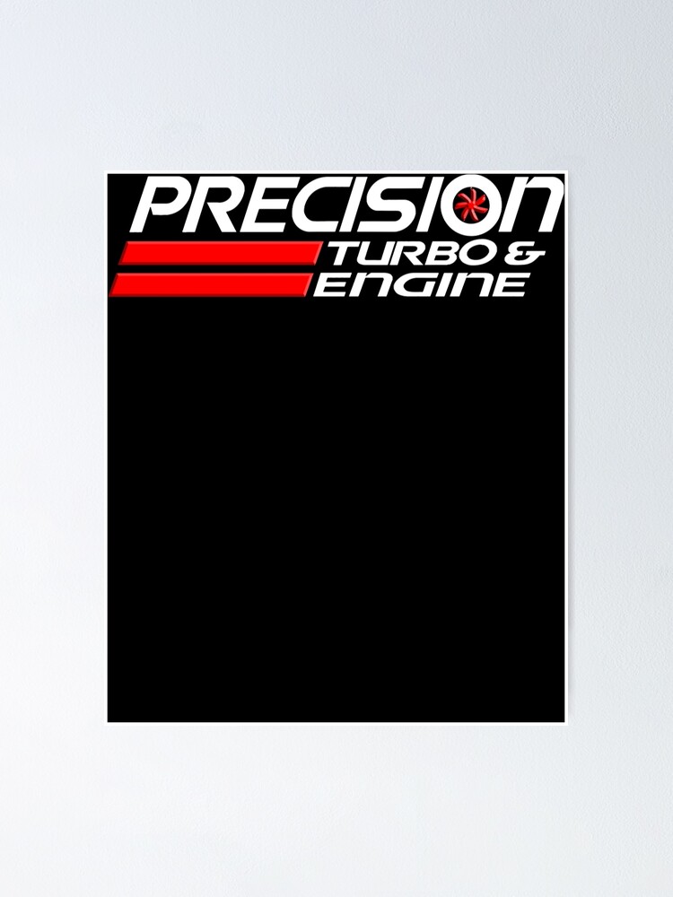 "Precision Turbo Car logo " Poster for Sale by sheliaconle Redbubble