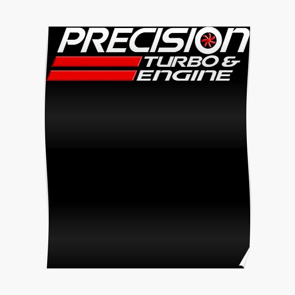 "Precision Turbo Car logo " Poster for Sale by sheliaconle Redbubble