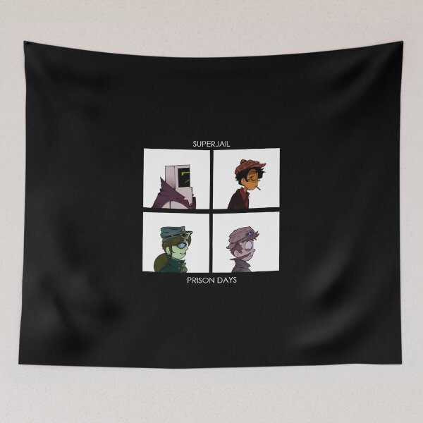 Item preview, warden superjail sticker designed and sold by raisine.