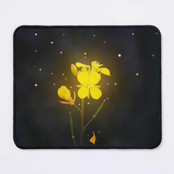 Item preview, Yellow Glowing Magical Flowers designed and sold by mrhighsky.
