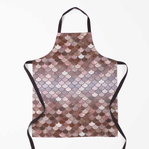 Item preview, Rose Gold Glitter Mermaid Scale Pattern Gradient 3 designed and sold by PressedOak.