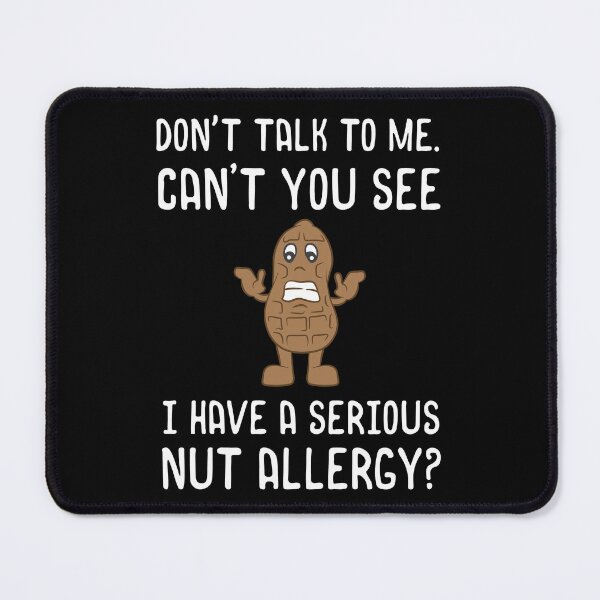 Item preview, Serious Nut Allergy Funny Birthday Gift designed and sold by haselshirt.