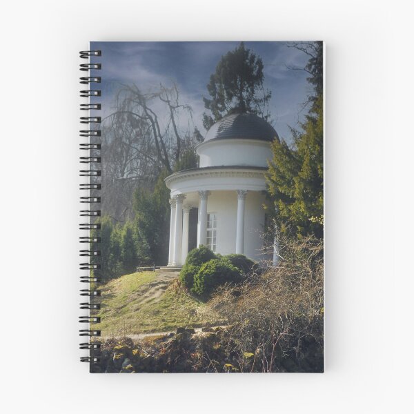 Item preview, Bergpark Wilhelmshöhe - Temple of Apollo at the fountain pond designed and sold by harietteh.