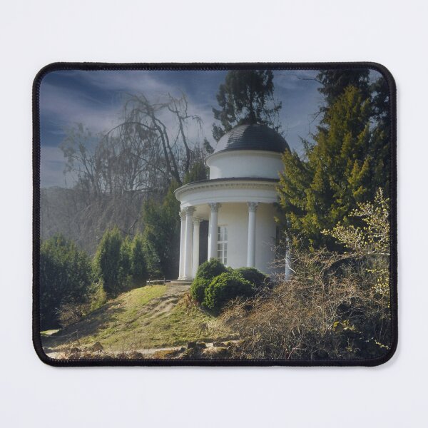 Item preview, Bergpark Wilhelmshöhe - Temple of Apollo at the fountain pond designed and sold by harietteh.