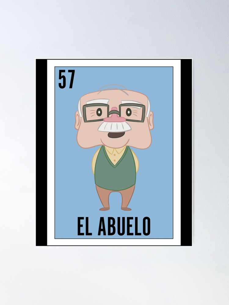 Loteria Mexicana - Abuelo Mexican Loteria Art - Regalo Para Abuelo #4  Onesie by Hispanic Gifts - Fine Art America