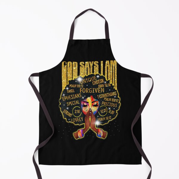 Item preview, Dios africano dice que soy para mujeres - Gold Black Gir designed and sold by sahnidkarci.