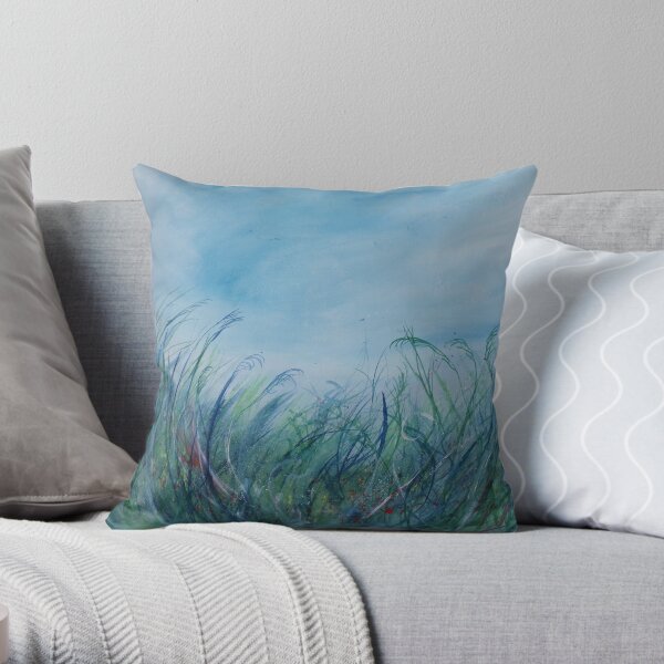 Wild Meadow Throw Pillow