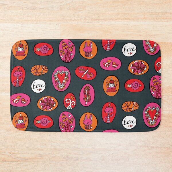 Item preview, Bright Celebration Pebble Shapes Hand Drawn Artwork designed and sold by Glynnis Owen.