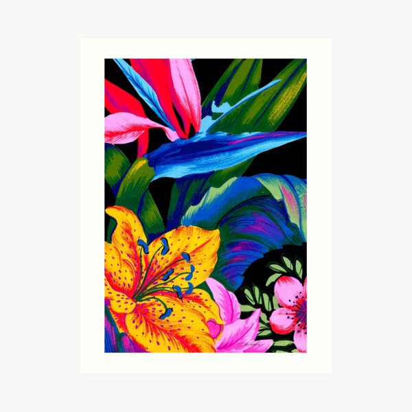 Lets Go Abstract Art Print
