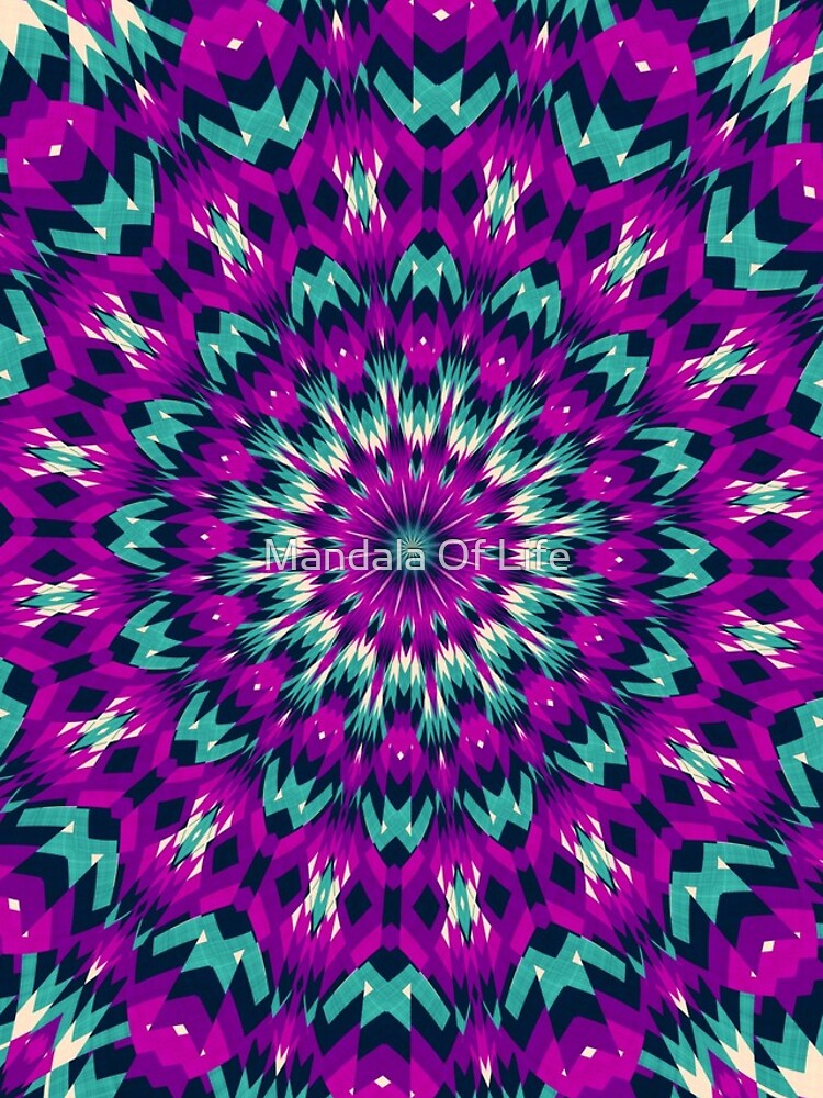 Thumbnail 4 of 4, iPhone Case, Summer Mandala 7 designed and sold by PatternsofLife.