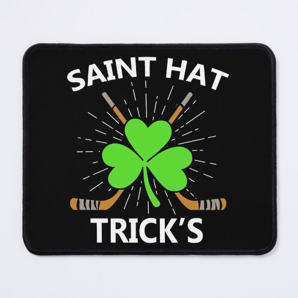 Item preview, Saint Hat Trick's St. Patrick's Day Hockey Clover designed and sold by haselshirt.