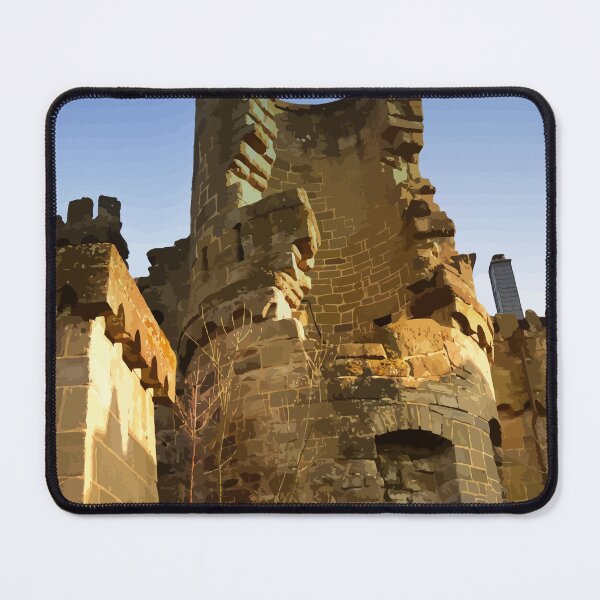Item preview, Bergpark Wilhelmshöhe - tower of the Löwenburg designed and sold by harietteh.