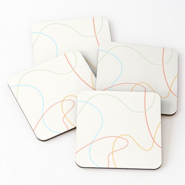 Item preview, rainbow lines designed and sold by Florence O’Brien.