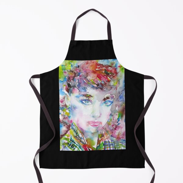Item preview, AUDREY HEPBURN watercolor portrait .7  designed and sold by DrCurtis51629.